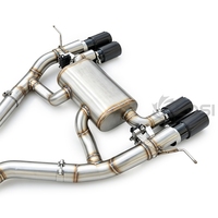 Kit d'échappement complet avec soupapes en acier inoxydable à haut débit pour BMW M3 M4 G80 G82 S58 3.0T 2021-2026