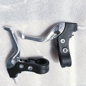 Palancas de freno de bicicleta para niños, soporte de manillar de 3 dedos, semialuminio - Product Image 1
