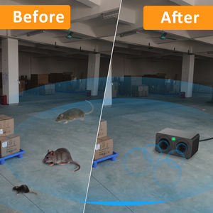 Ultrasonik haşere kovucu güçlü elektronik fare ev ve iş insancıl sıçan ve ses dalgaları ile kemirgen kontrolü için caydırıcı - Product Image 6
