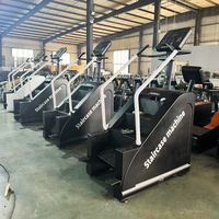 Machine d'escalade intelligente avec écran tactile Android, Stepmill motorisé, WiFi, équipement de cardio-training pour salle de sport