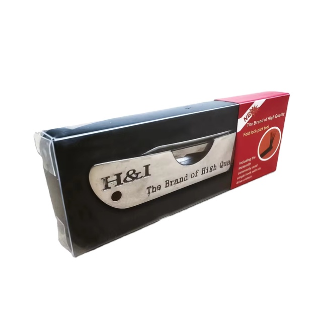 2024 6 in 1 Hook Pick Tools Portable Locksmith Tools Unlock Kit