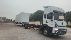 Camion de transport de marchandises diesel 20 tonnes à carrosserie amovible pour la logistique d'entrepôt et de port - Product Image 2