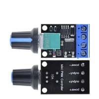 Contrôleur de vitesse de moteur PWM DC 5V-16V 10A avec fonction de gradation LED, régulateur de moteur et module de commutation de vitesse