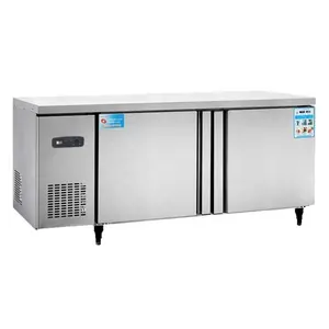 中国工厂453L风扇冷却2门冰箱柜台下冷水机冰箱