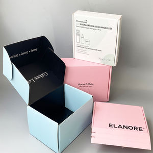 高級カスタムマットラミネーション段ボールグリーン印刷メーラーボックス出荷用Eコマース包装 - Product Image 3