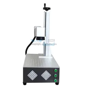 Mini Portable Fiber Laser Marking Machine For Metal Cards Stainless Steel Mugs Ear Tags Max Laser Source For Sale