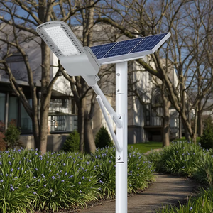 High Functioning New Technology Remote Monitoring Smart Solar Lighting System Solar Street Lights Outdoor Waterproof 40/