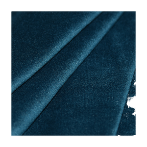 Tessuto in velluto di poliestere 100% resistente all'acqua oscuramento e ritardante di fiamma 200gsm per la casa <span class=keywords><strong>tessile</strong></span> <span class=keywords><strong>Hotel</strong></span> tende dal vivo - Product Image 1