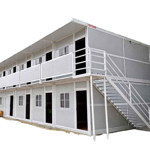 Casa Plegable de Acero de Alta Calidad Personalizada de 20 y 40 pies con Estructura de Acero Plegable en X/Z, Modelo Mini, Casa Caja Expandible Económica - Product Image 1