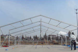 Tendas de Casamento XZ OEM ODM para Eventos e Festas ao Ar Livre de Alta Resistência para 50 150 500 1000 Pessoas e Tendas de Armazém para Venda - Product Image 4