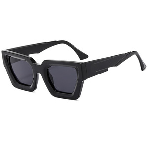 Fashion New Trend Beautiful Women Outdoor Sun Protection Thick <b>Square</b> <b>Frame</b> Multi-Color Sunglasses - Product Image 1