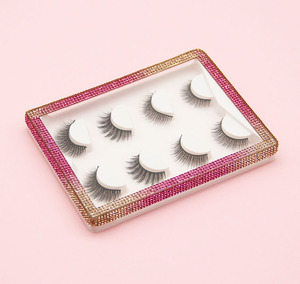 Pestañas postizas mullidas, respetuosas con el medio ambiente, a granel, de visón, pelo humano, venta al por mayor, 25mm - Product Image 3