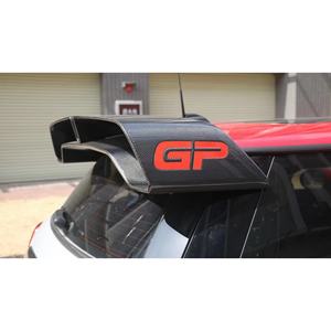 Aileron arrière en fibre de carbone véritable de style <span class=keywords><strong>GP</strong></span> pour BMW <span class=keywords><strong>MINI</strong></span> F56/F55 Aile fixe Aile de toit à double pont Accessoires de voiture Kit de carrosserie - Product Image 4
