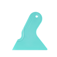 Raclette triangulaire en plastique bleu, directement de l'usine, pour l'application de film vinyle automobile et la pose de film teinté pour vitres