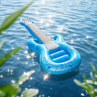 36.6 pouces PVC gonflable Rock Star guitare sangle noël coup guitare jouet pour enfant carnaval mariage fête d'anniversaire décor personnalisé