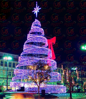 Riesiger Kommerzieller Outdoor-LED-Weihnachtsbaum/Halloween-Baum mit IP65-Schutzklasse für Einkaufszentren