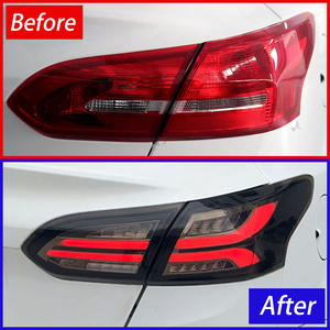 Ensemble de feux arrière pour <span class=keywords><strong>Ford</strong></span> <span class=keywords><strong>Focus</strong></span> 2015-<span class=keywords><strong>2018</strong></span> LED Auto Rear Back Lamps Upgrade Highlight Brake Lights Tool Car Accessories - Product Image 3