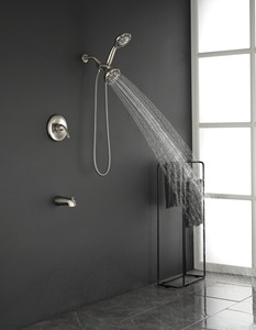 Conjunto de <span class=keywords><strong>Ducha</strong></span> para <span class=keywords><strong>Baño</strong></span> con Sistema de Equilibrio de Presión Oculto, Cabezal de <span class=keywords><strong>Ducha</strong></span> Multifuncional, Montaje en Pared, Garantía de 3 Años para el Hogar - Product Image 2