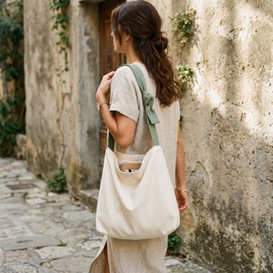 High Quality Customized <b>Canvas</b> <b>Tote</b> Bag Durable Eco-Friendly Shopping Bag Soft Sturdy for Daily Use Travel Grocery Storage - Product Image 2