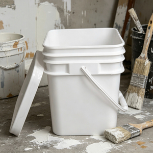 15L Packaging <b>Bucket</b> Resistant to High Temperatures Support Customization 15L Plastic <b>Bucket</b> <b>with</b> <b>Lid</b> - Product Image 1