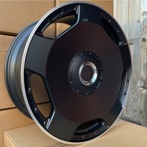 Jantes en alliage d'aluminium forgé noir mat personnalisées pour <span class=keywords><strong>Mercedes</strong></span> C43/<span class=keywords><strong>C63</strong></span>/G63/E55/S63/A35/A45/<span class=keywords><strong>AMG</strong></span> <span class=keywords><strong>GT</strong></span> R 20-23 pouces 5x112 Passager - Product Image 4