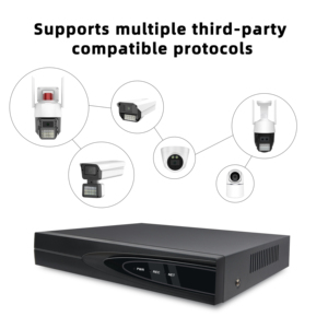 Enregistreur vidéo réseau (<span class=keywords><strong>NVR</strong></span>) OEM <span class=keywords><strong>16</strong></span> <span class=keywords><strong>canaux</strong></span> 5MP 4K avec audio bidirectionnel, 1 SATA jusqu'à 18 To, fabriqué en usine, avec fonction Cloud - Product Image 6