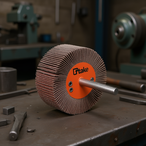 Disco Abrasivo de Láminas Ttake 60x30 mm, Grano 60, Eje de 6 mm para Pulir Metal - Product Image 3