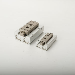 Cilindro de Pistão de Aço Inoxidável Operado a Ar com Trilho Deslizante de Rolamento e Grampo Paralelo HDF/HDFR8/HDF12/HDF16/HDF20 - Product Image 4