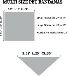 Gofshy Boy Bandana Large-Echarpe bleue noire pour chien Buffalo Plaid Printing Adjustable Bib Mouchoir Accessoires pour Medium Large - Product Image 2