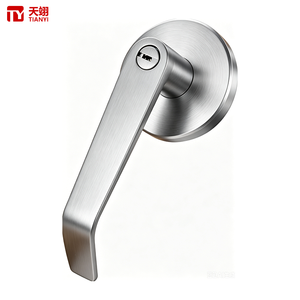 Tianyi Supplier – Vente en gros de poignées de porte intérieures personnalisées haute sécurité avec logo, en alliage de zinc robuste - Product Image 2
