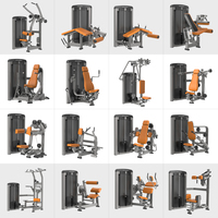 Appareil de musculation commercial BFT Fitness à charge guidée pour exercices d'abduction/adduction des cuisses intérieures/extérieures et des fessiers