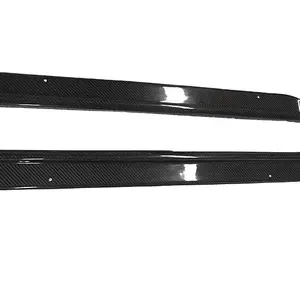 Carbon Fiber Door Sill Kick Panel Fit For 1995-1998 S14 S14A Silvia Zenki Kouki