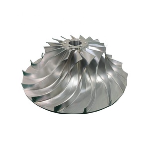 5 Axis CNC Machining Manufacturing Service High Precision Turbo Compressor <strong>Wheel</strong> Impeller - Product Image 3