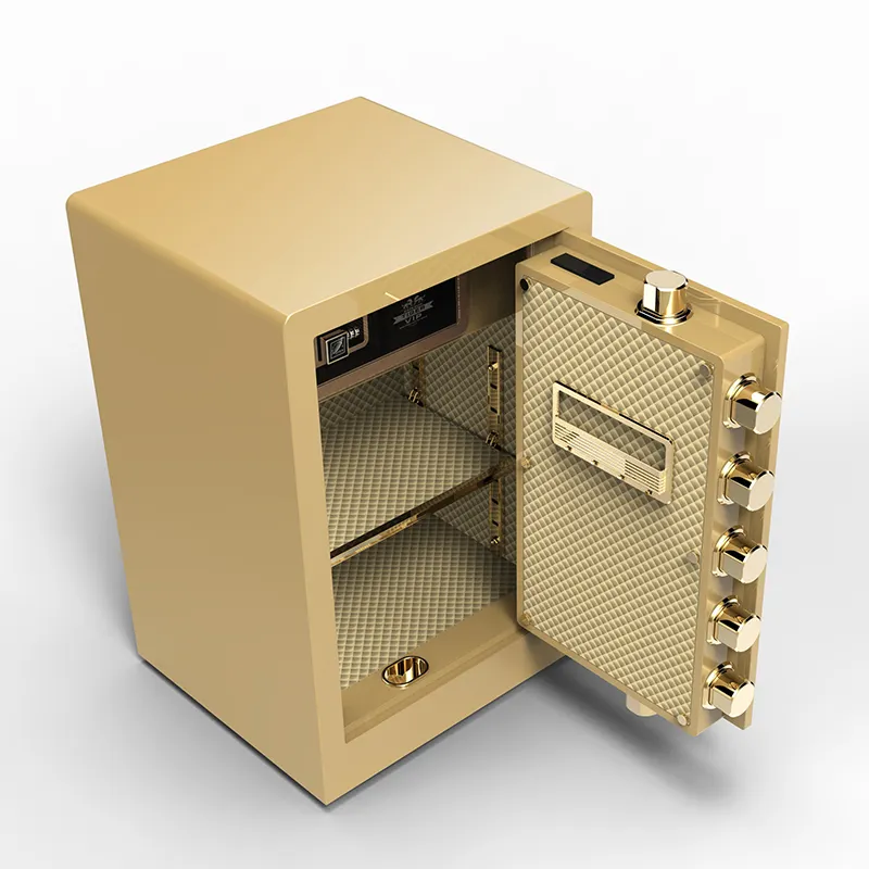 Sumdor caixa de segurança biométrica, cofre para impressão digital, aço sólido, caixa de segurança para casa