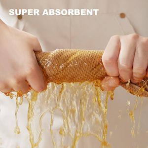 Riutilizzabile casa Jacquard panni in <span class=keywords><strong>microfibra</strong></span> <span class=keywords><strong>panno</strong></span> per la pulizia per la cucina ad asciugatura rapida in <span class=keywords><strong>microfibra</strong></span> asciugamani antibatterici - Product Image 2