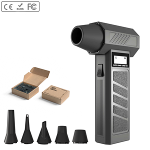 Souffleur d'air industriel portable sans fil, aspirateur électrique, ventilateur turbo pour PC et château gonflable - Product Image 1