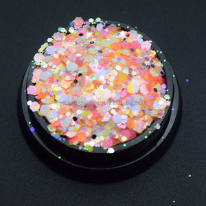 Muestras al por mayor <span class=keywords><strong>de</strong></span> purpurina, lentejuelas y brillantina gruesa mate resistente a los solventes para arte <span class=keywords><strong>de</strong></span> uñas, pintura capilar y manualidades festivas - Product Image 4