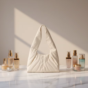 Bolsas de Mano de Playa Personalizables al por Mayor 2026, Bolsas de Mano de Algodón Acolchado, Ecológicas, Portátiles, Ligeras, para Uso Diario, para Mujer - Product Image 1