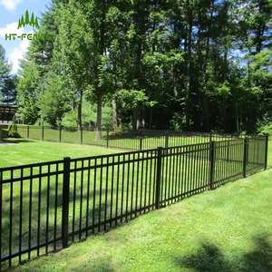 HT-FENCE thiết kế hiện đại rèn sắt hàng rào rèn sắt cổng trang trí hàng rào - Product Image 3