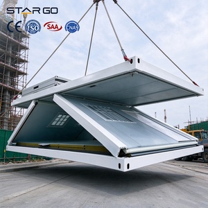 Conteneur maritime standard de 20 pieds, neuf, prêt à être expédié, scellé, avec portes latérales, pour chantier de construction, avec pont en bambou - Product Image 1