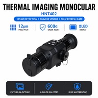 Monoculaire thermique HNT402 avec écran OLED, objectif 35 mm, vidéo fluide 50 Hz, pour l'exploration de la nature