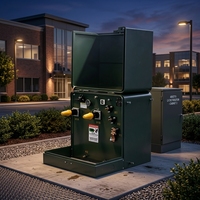 Transformateur monophasé sur socle 7,2 kV vers 120 V, unité de distribution scellée, sortie personnalisée, alimentation utilitaire