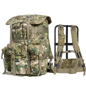 Tactical Survival <b>Rucksack</b> with PVC Lining and Metal Frame Internal Frame Backpack for Tactical Use - Product Image 2