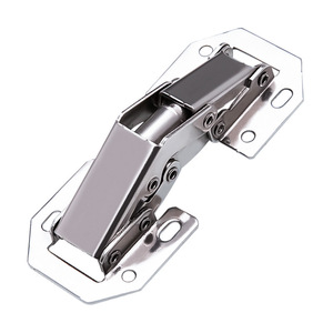 Charnière Frog 2,5 mm en acier laminé à froid, à montage en surface, à fermeture amortie, pour meubles, design moderne - Product Image 1