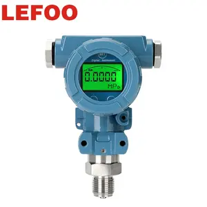 LEFOO Explosion-proof Pressure Transmitter Hart 4-20ma Digital Display Air Analog Pressure Sensor Transmisor Presion