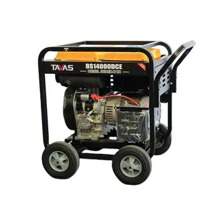 TAVAS nuevo tipo 8kva 8kw 50HZ 3000RPM 220V doble voltaje trifásico monofásico tipo abierto 8000W generador diésel