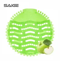 Saige אנטי להתיז ירוק תפוח ניחוח מותאם אישית מודפס גל 2.0 אסלה המשתנה מסך מפיג ריח