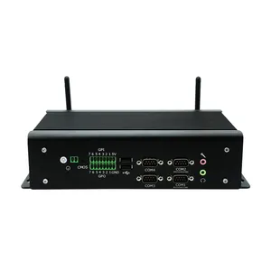 Industriële Pc Met Tpm 2.0 Hardware Beveiliging Encrypties Gt1300 Mini Computer I5 10200H I7 10750H Met 2lan 6com Barebone Gpio