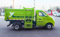 Compacteur autochargeur compact Changan 4x2, transmission manuelle, moteur électrique Euro 3, 4-6L, pour assainissement urbain et collectivité