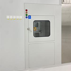 Pass Box Statico in Acciaio Inox 304 600*600*600mm Doccia d'Aria Pass Box a Flusso Laminare per Camera Bianca - Product Image 1